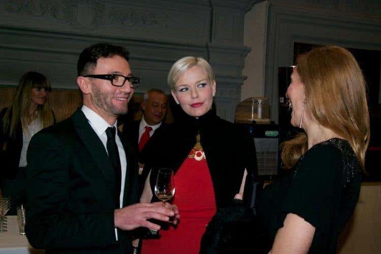 Riccardo La Palombara, Valentina Mezzaroma e Adua Villa